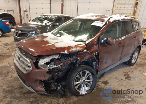 2018 Ford Escape Se from USA, damaged, VIN 1FMCU9GD7JUC58391